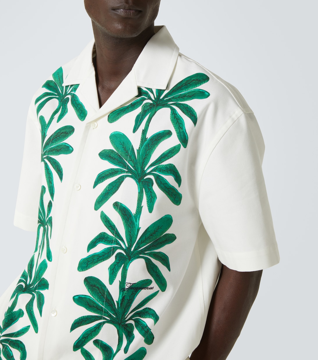 Camicia bowling Jean in cotone con stampa | Jacquemus