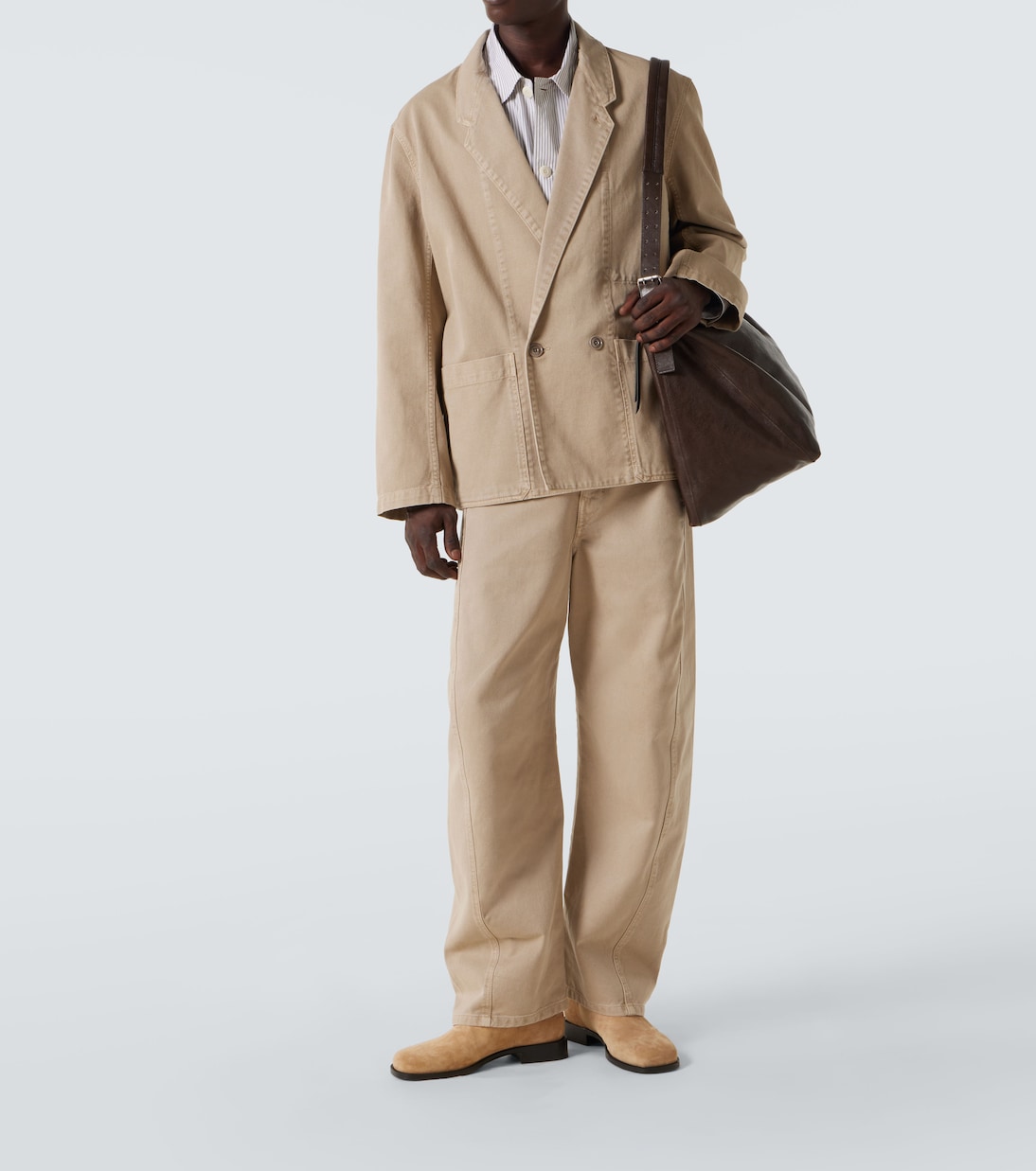 Oversized denim blazer | Lemaire
