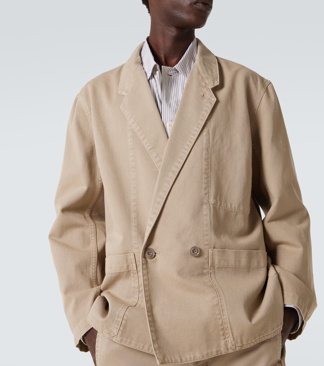 Oversized denim blazer | Lemaire