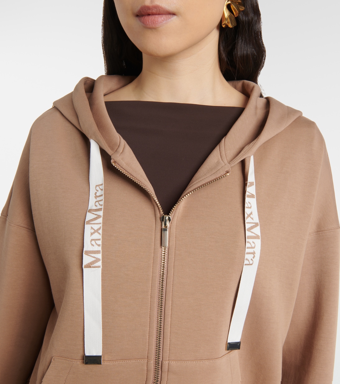 Sudadera con capucha Jour de mezcla de algodón | 'S Max Mara