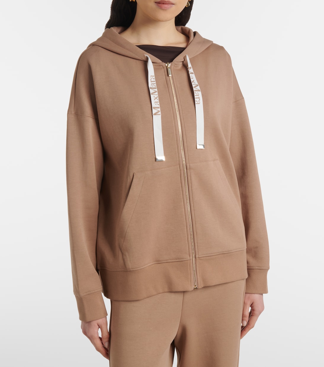 Sudadera con capucha Jour de mezcla de algodón | 'S Max Mara