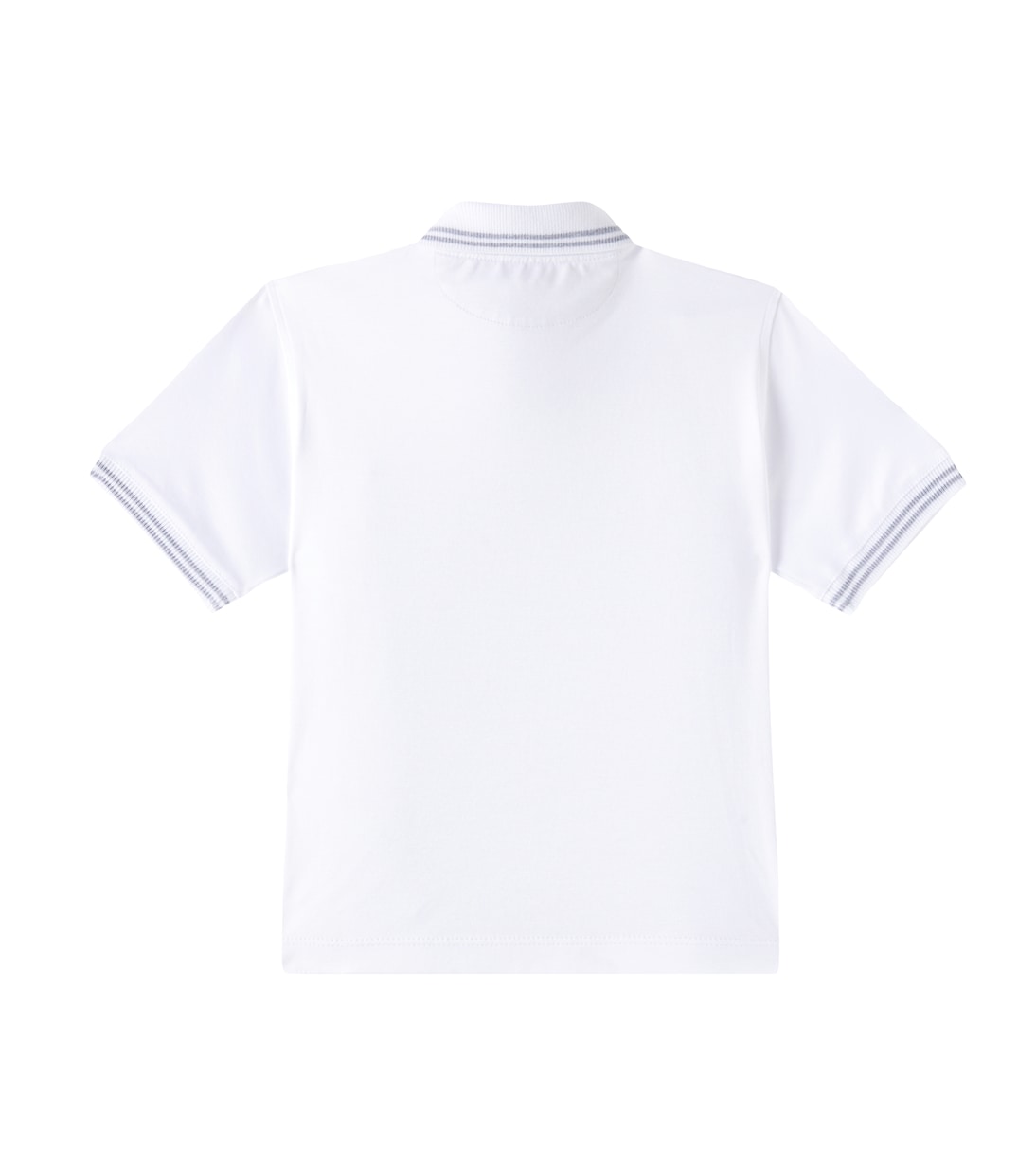 Polo in jersey di cotone a righe | Brunello Cucinelli Kids