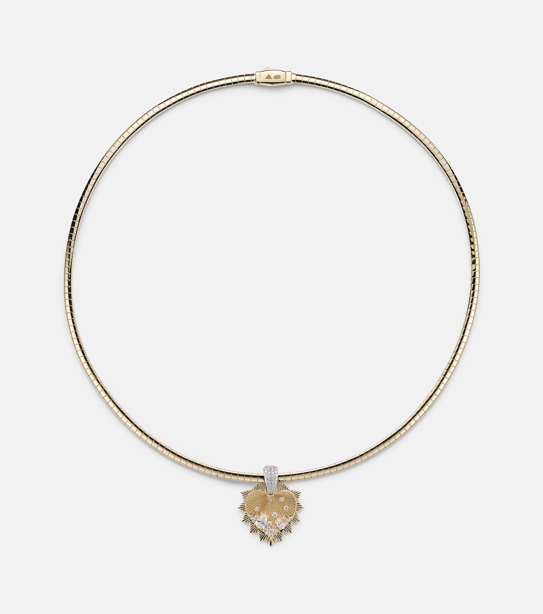 Collier Love en or 18 ct et diamants | FoundRae