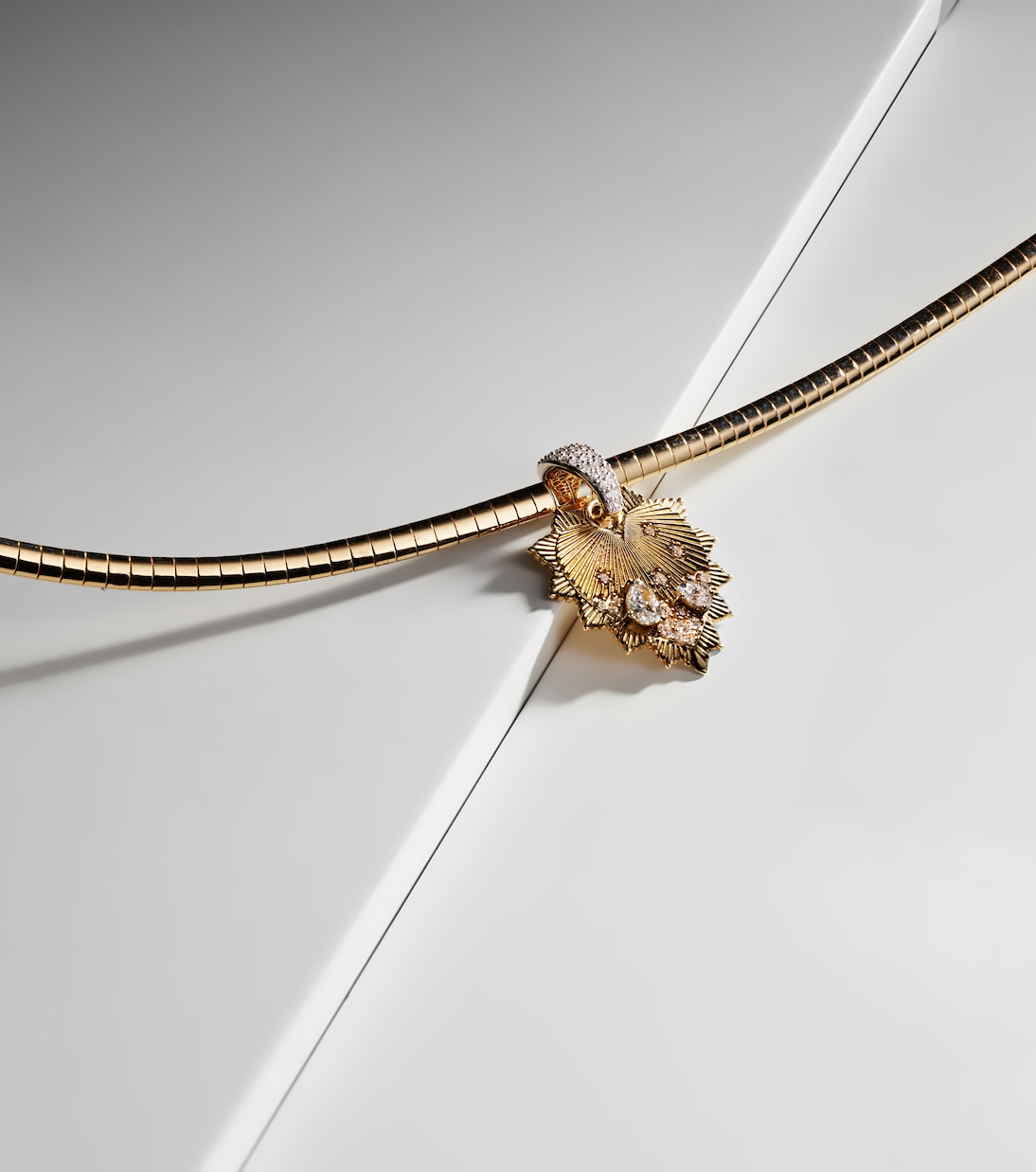 Collier Love en or 18 ct et diamants | FoundRae