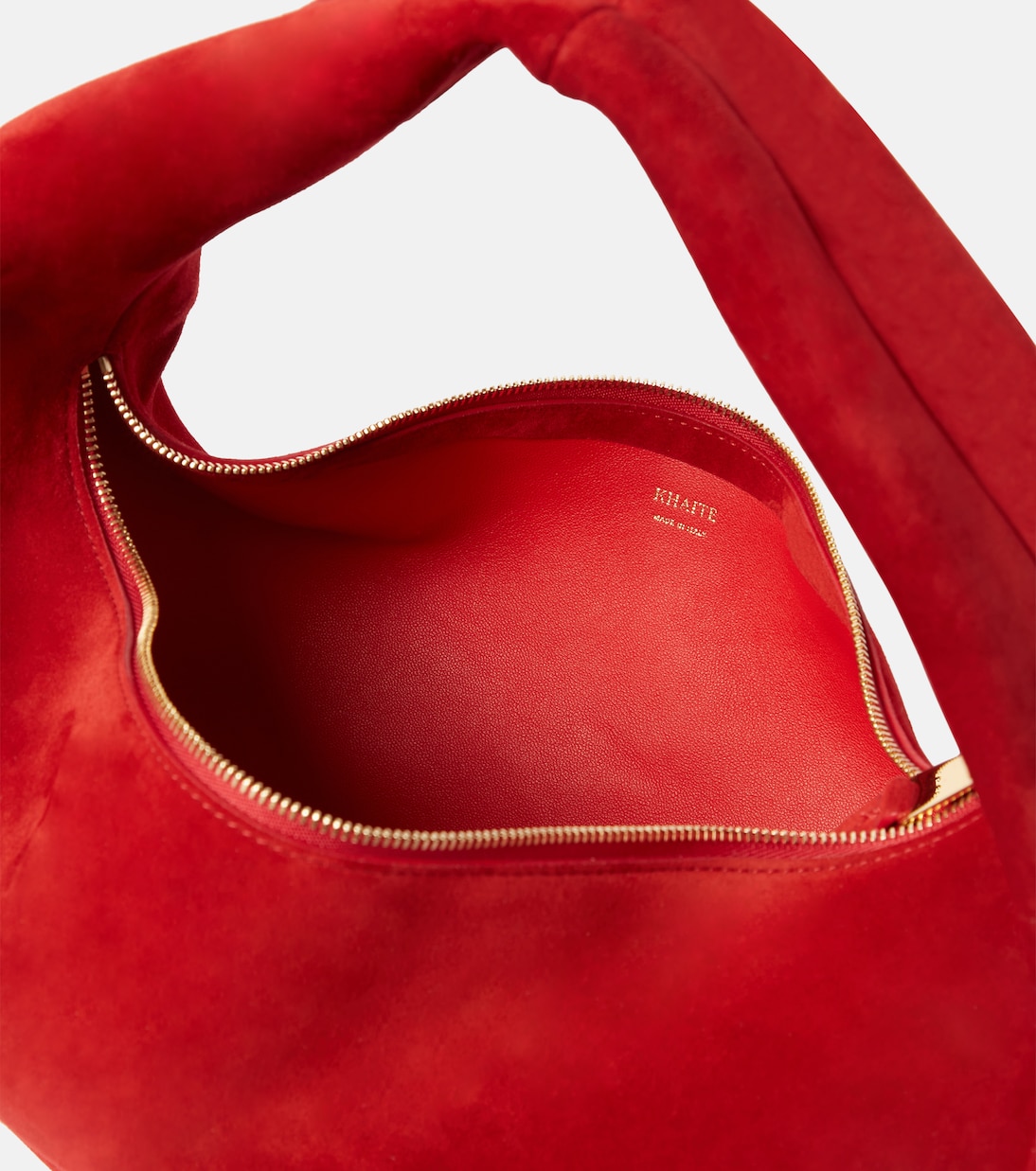 Borsa a spalla Olivia Medium in suede | Khaite