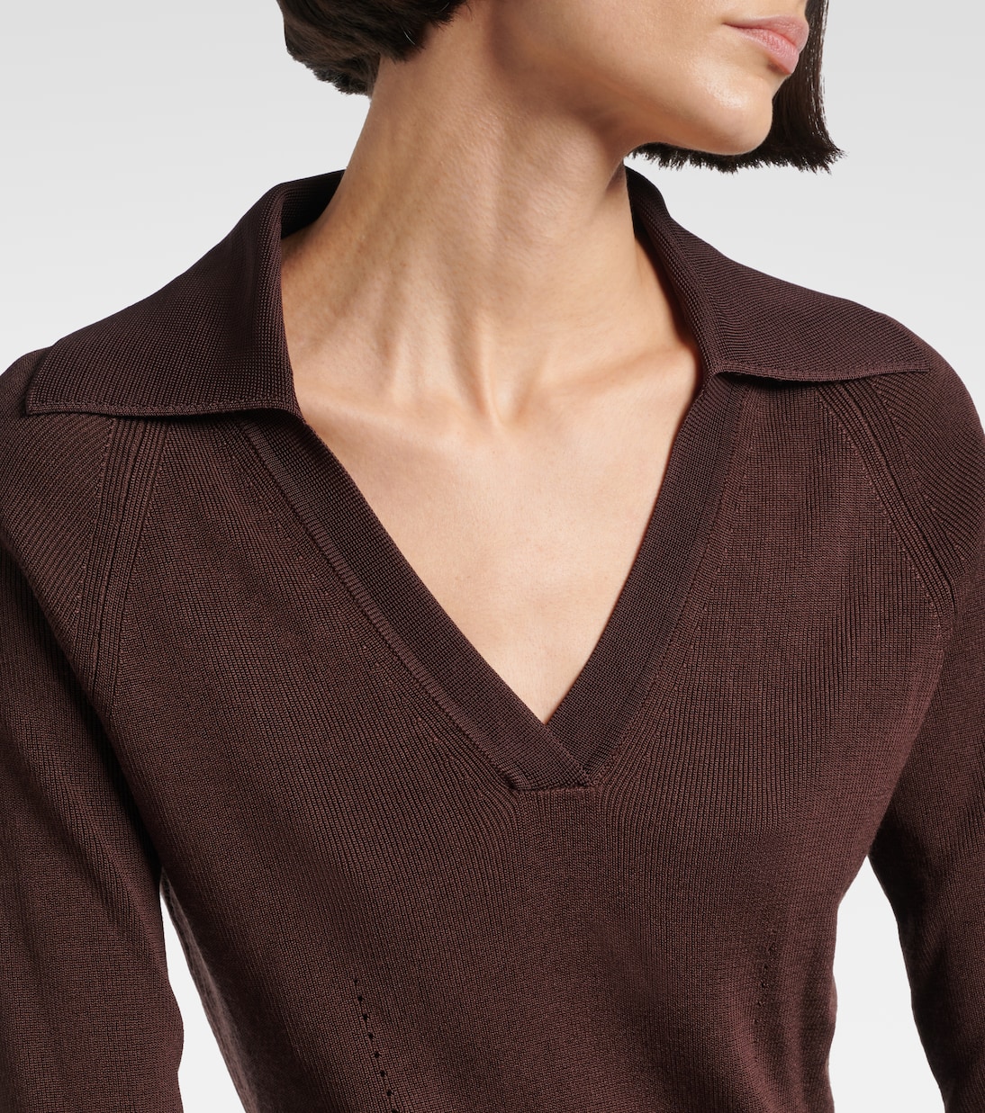 Polo in maglia a coste | Joseph