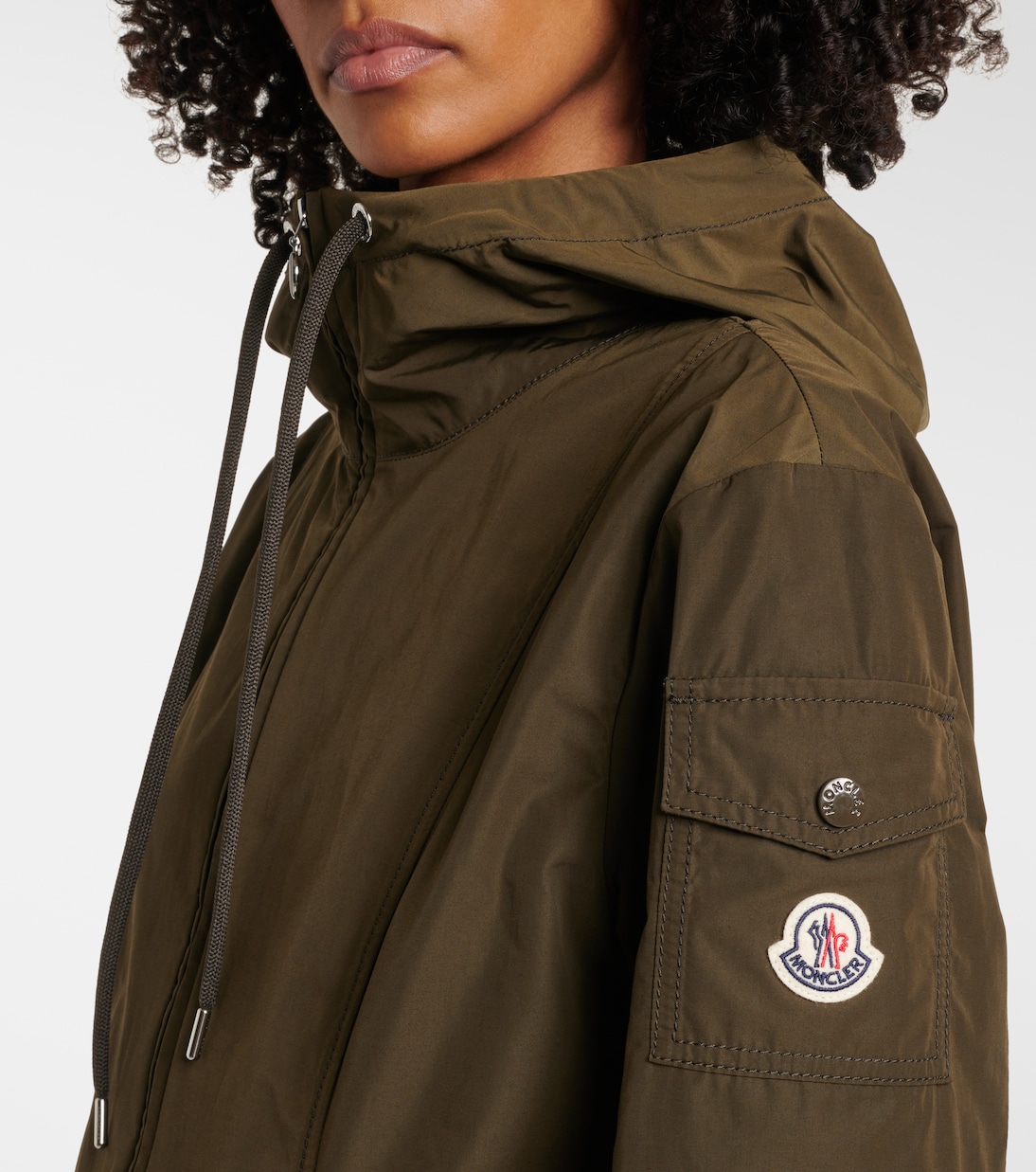 Parka Leandro in popeline | Moncler