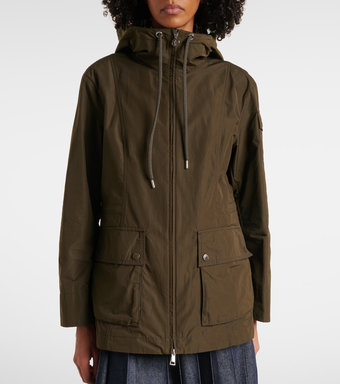 Parka Leandro in popeline | Moncler