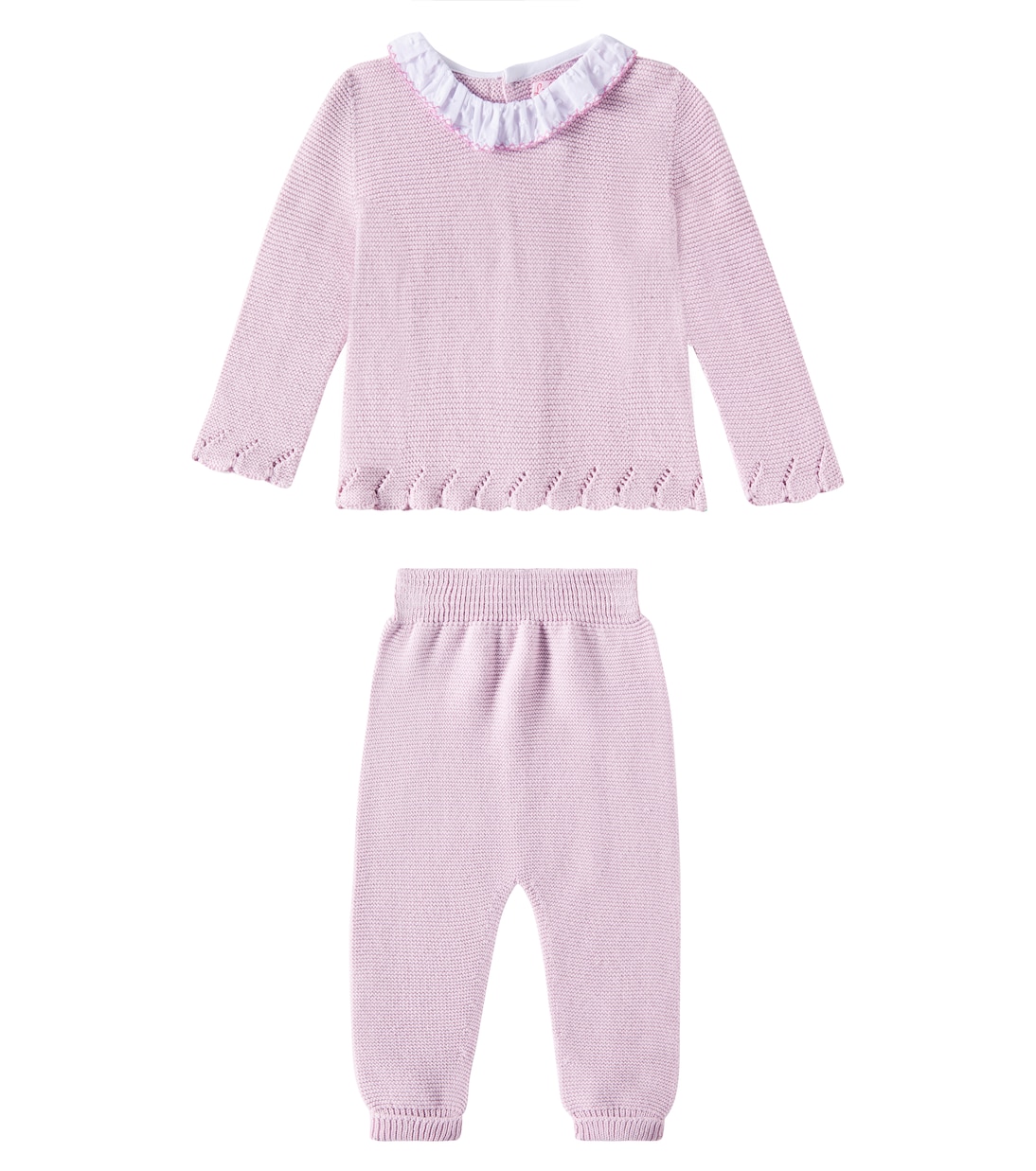 Bebé - set Lula de top y pantalones de algodón | La Coqueta