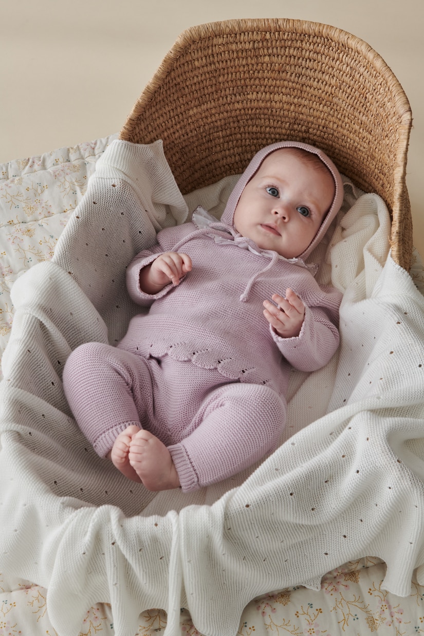 Bebé - set Lula de top y pantalones de algodón | La Coqueta
