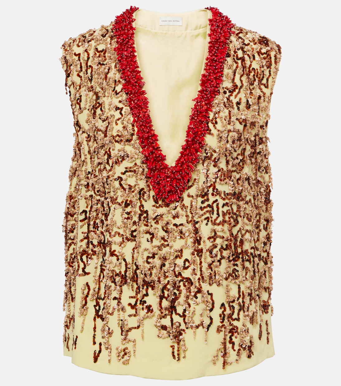 Top con paillettes | Dries Van Noten
