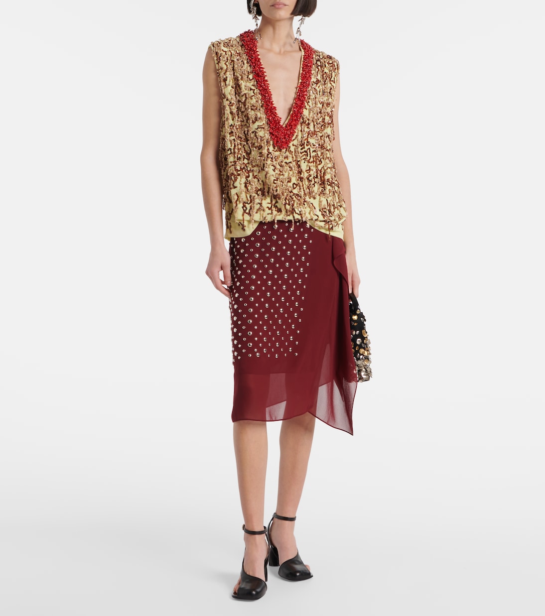 Top con paillettes | Dries Van Noten