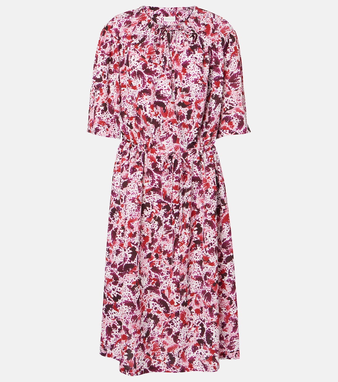 Abito midi con stampa | Dries Van Noten