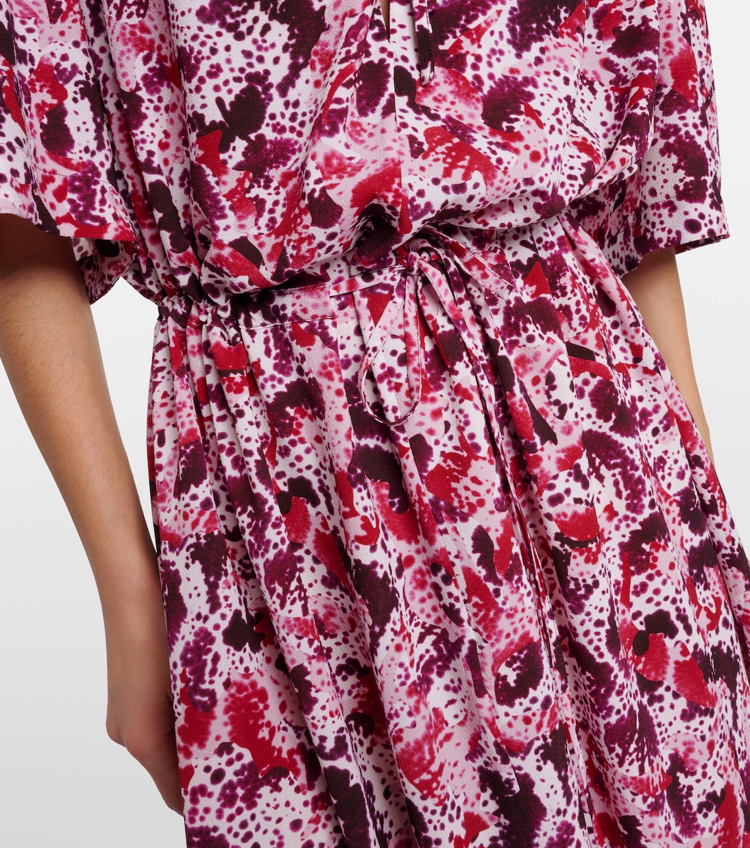Abito midi con stampa | Dries Van Noten
