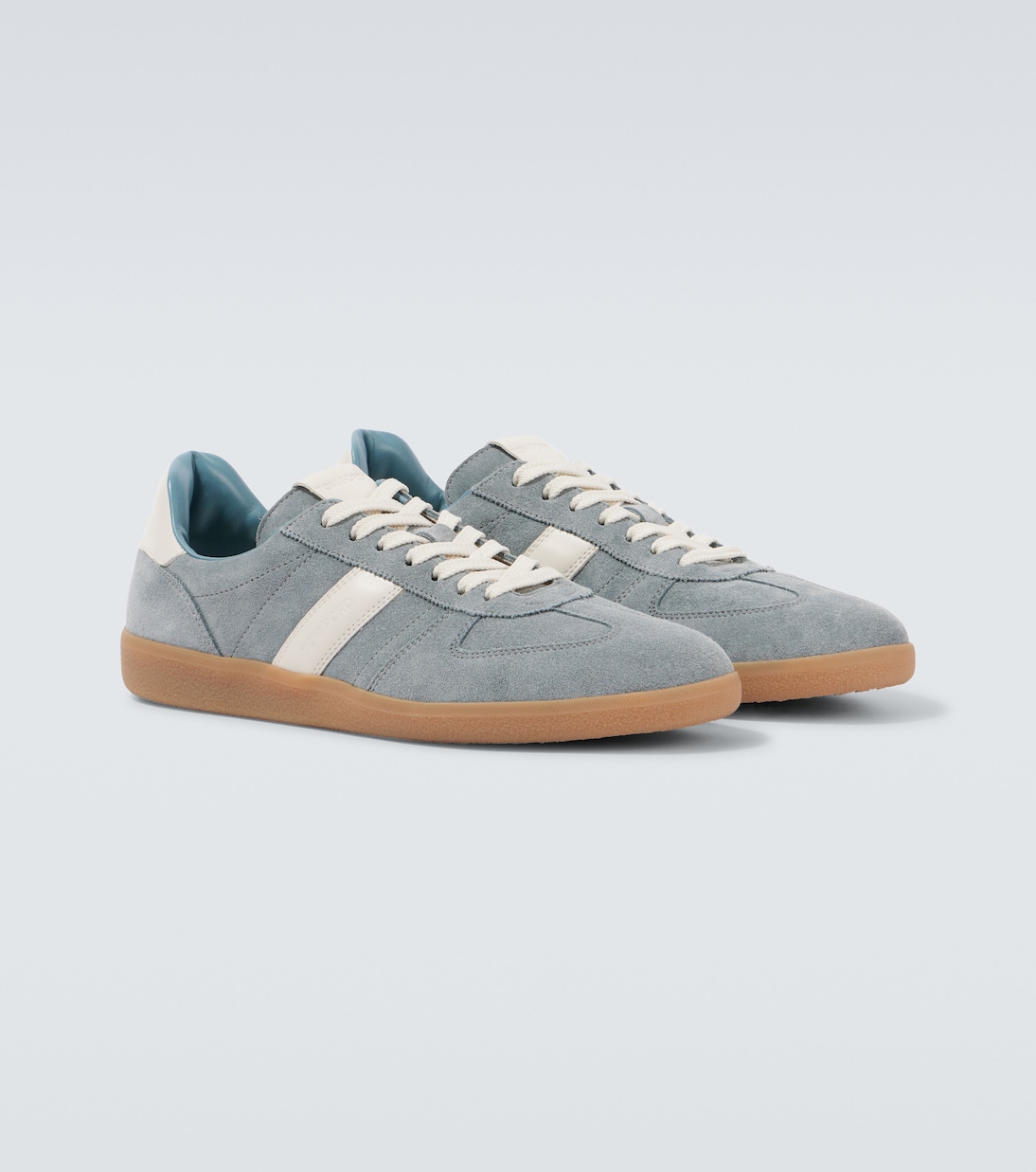 Zapatillas Archer de piel con ante | Tom Ford