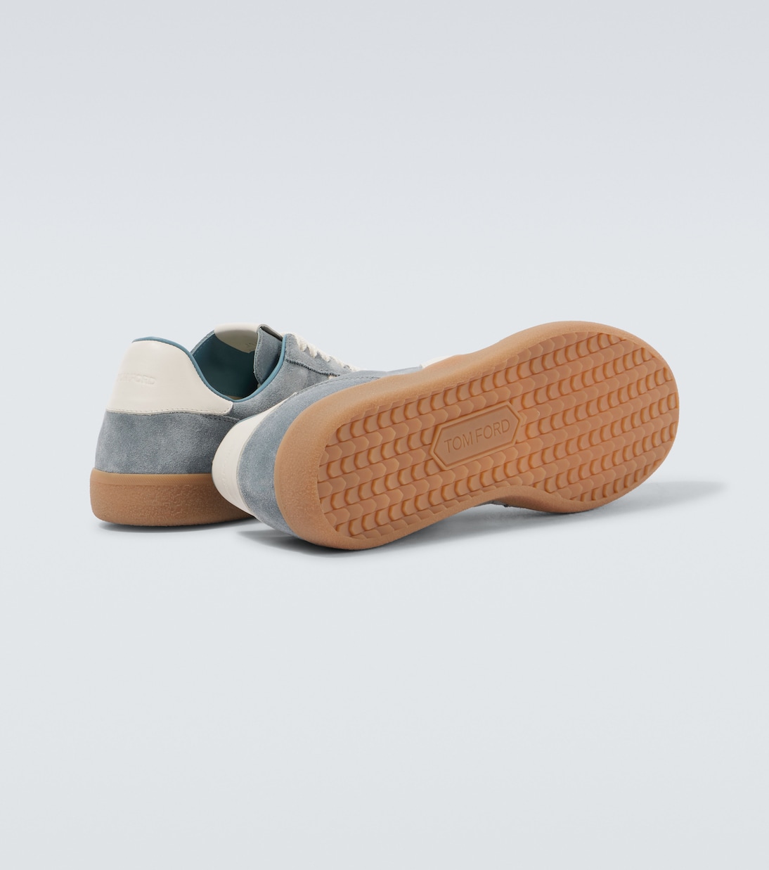 Zapatillas Archer de piel con ante | Tom Ford