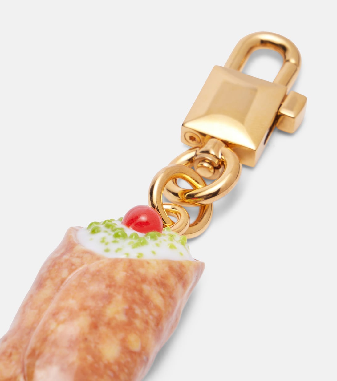 Sicily Cannolo keychain  | Dolce&Gabbana