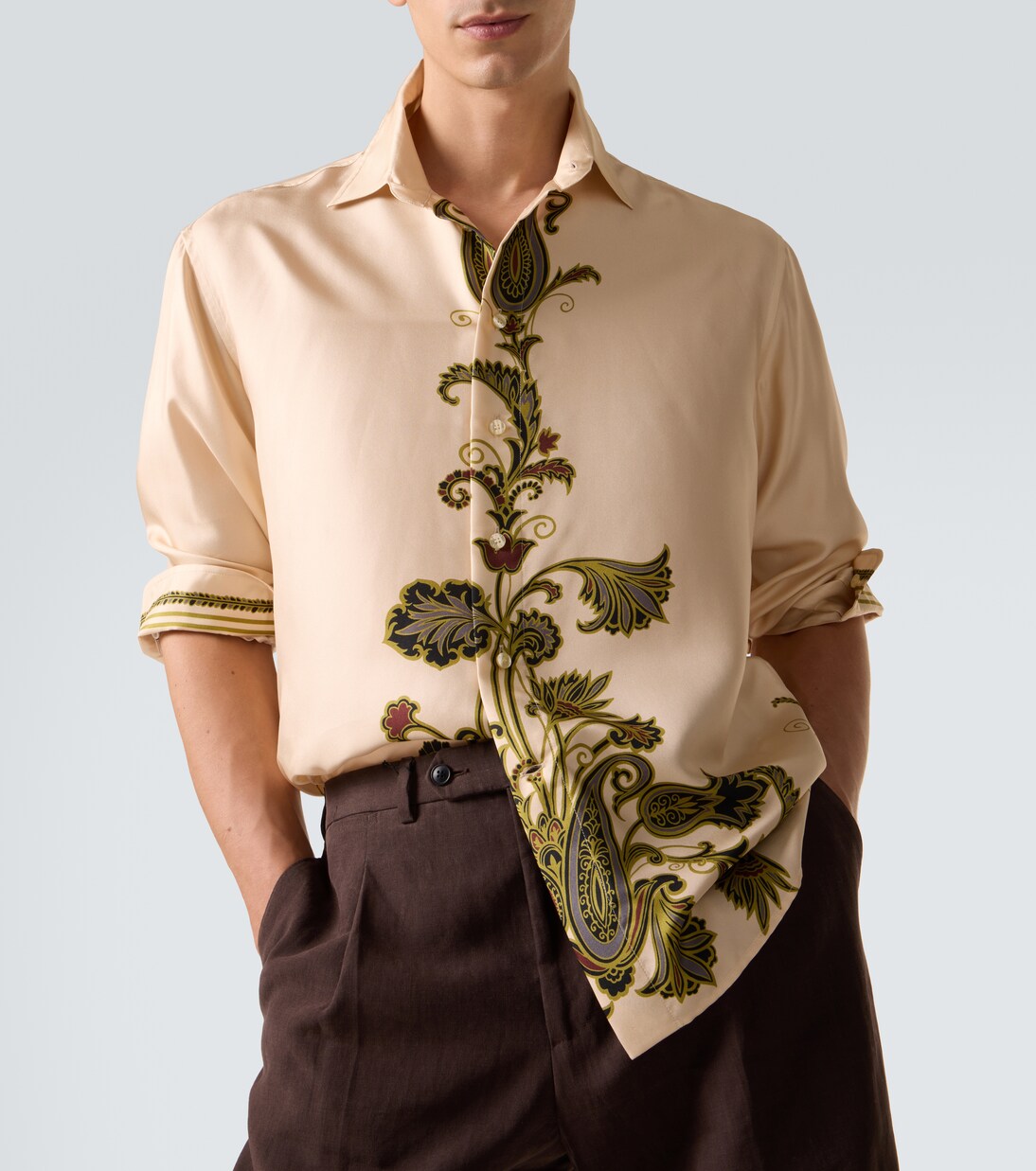 Paisley silk shirt | Etro