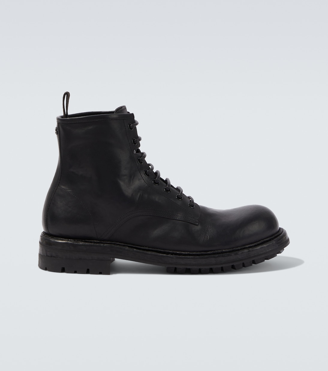 Leather lace-up boots | Dolce&Gabbana