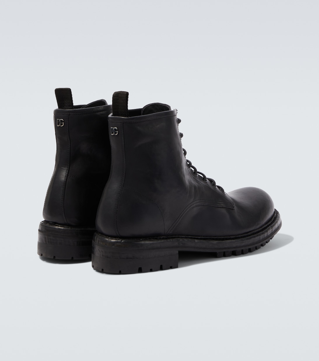 Leather lace-up boots | Dolce&Gabbana