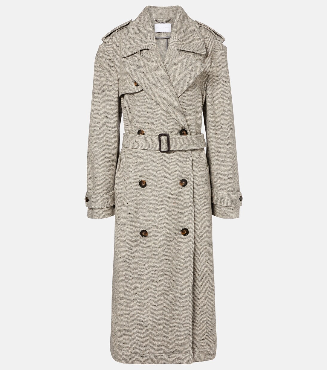 Trench in lana e seta  | Stella McCartney
