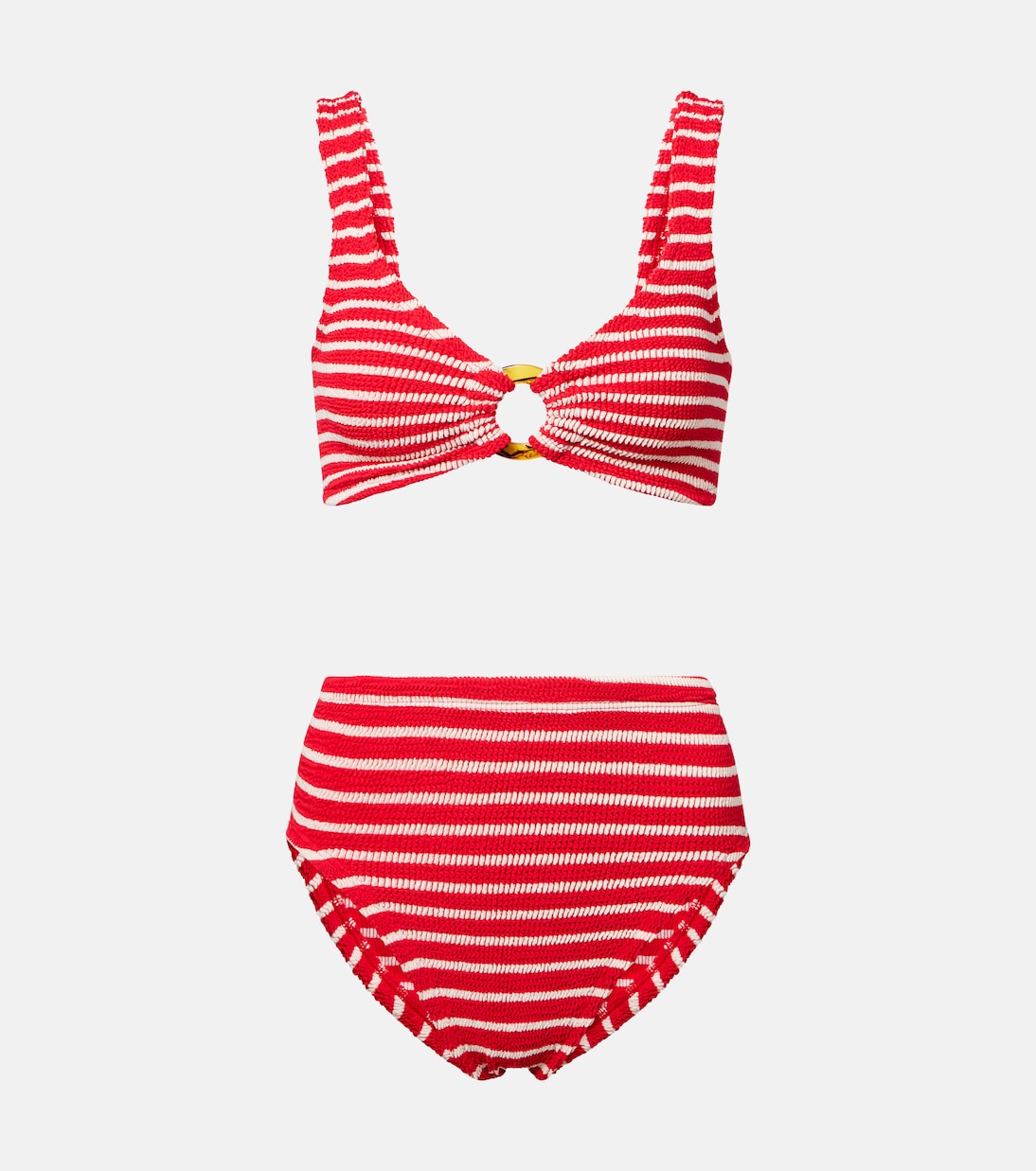 Nadine striped bikini | Hunza G