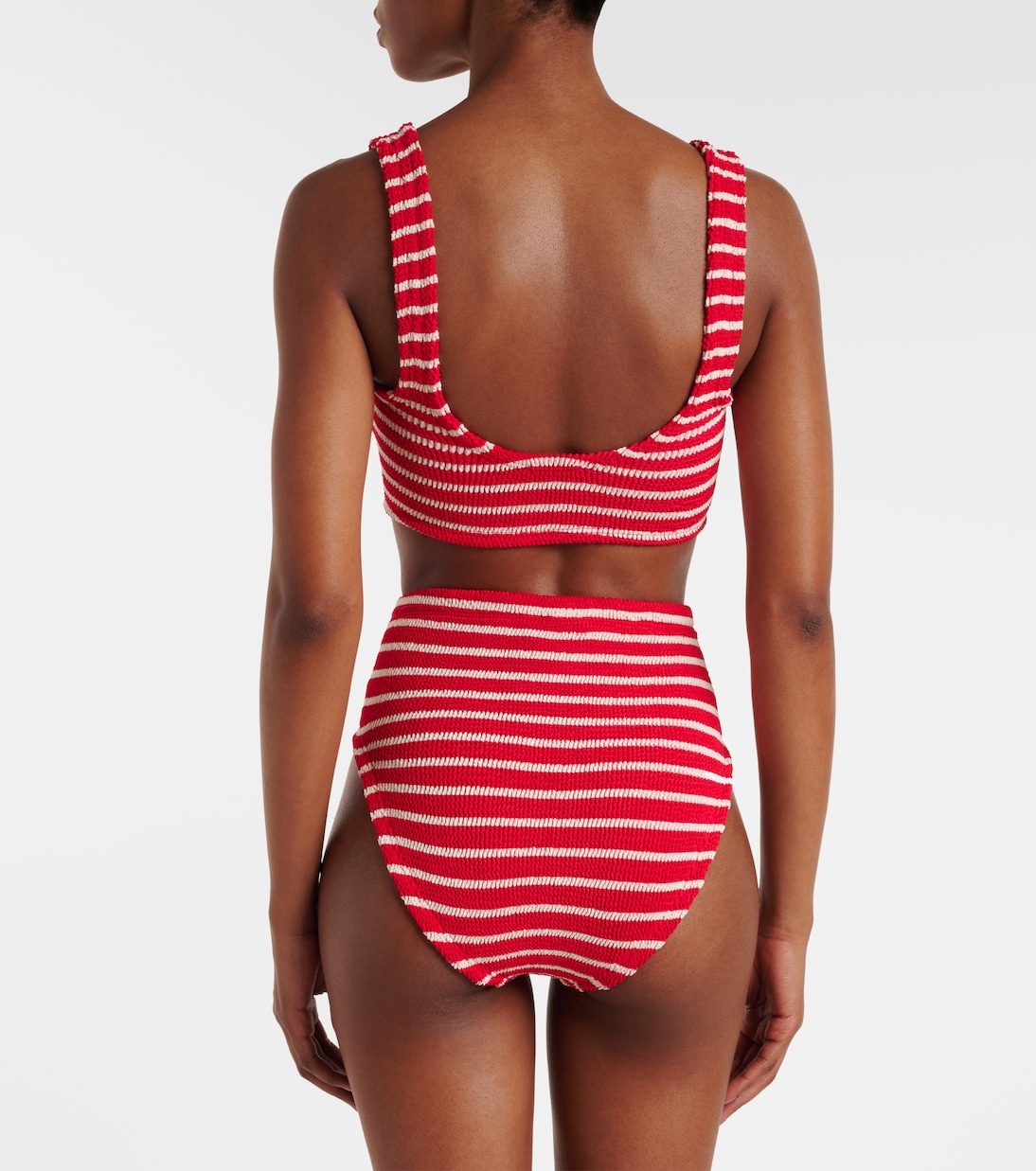 Nadine striped bikini | Hunza G