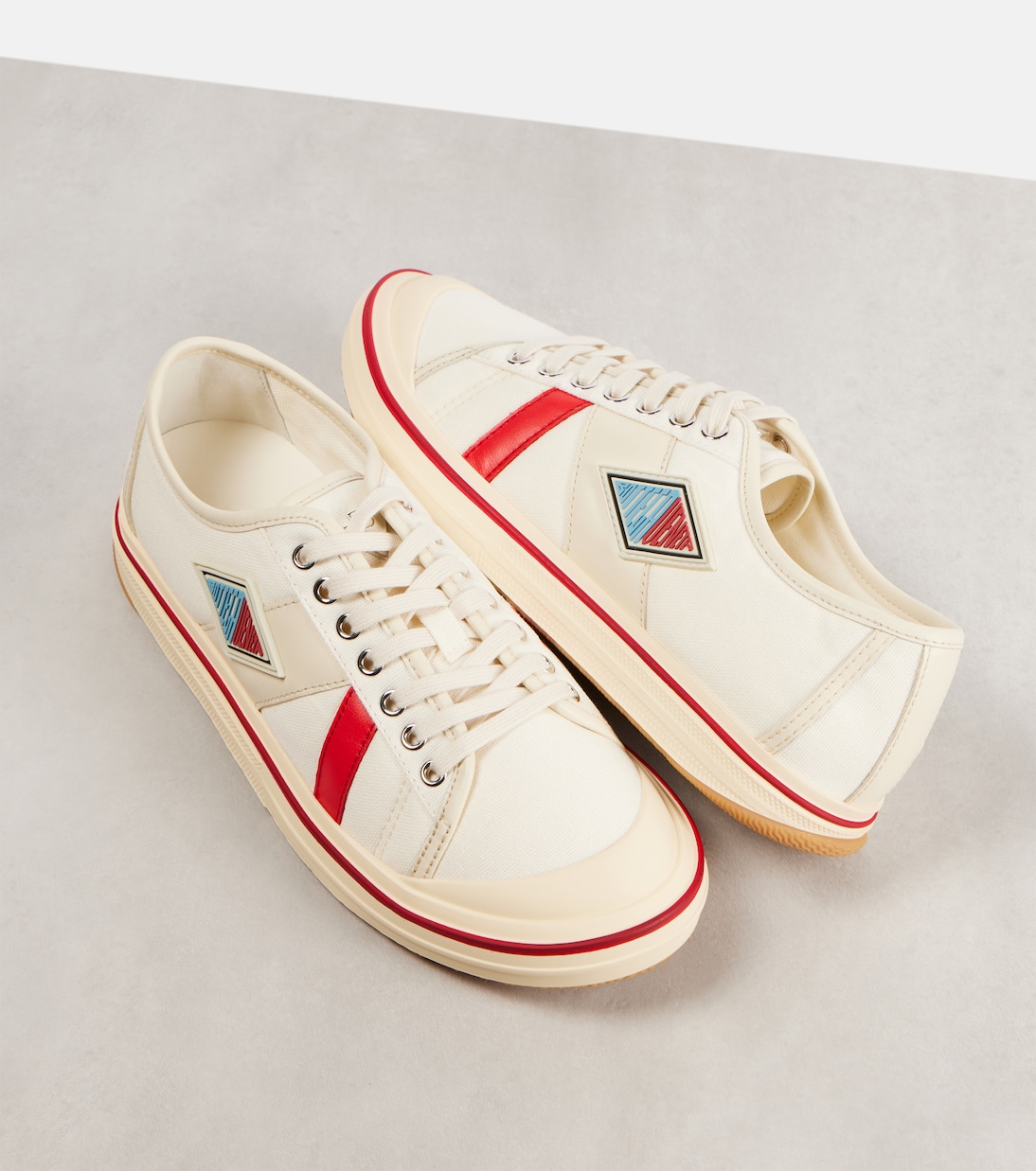 Sneakers Eliot aus Canvas und Leder | Bottega Veneta