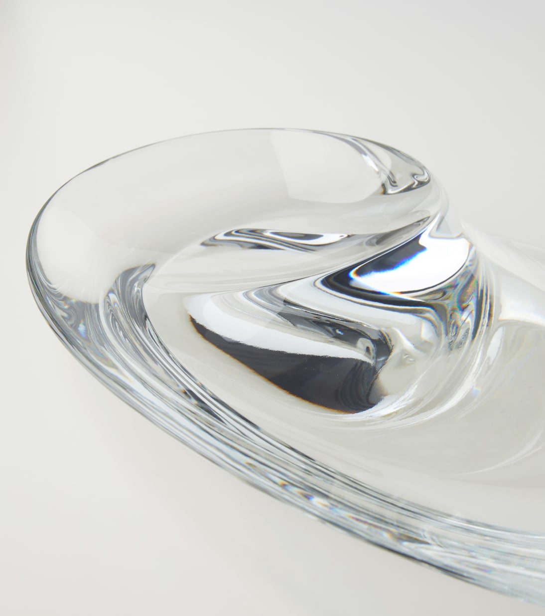 Ciotola Swirl in cristallo | Zaha Hadid Design
