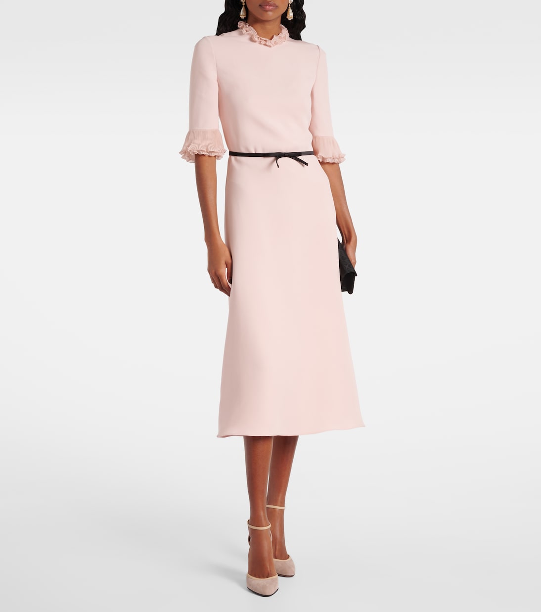 Abito midi in Cady Couture | Valentino