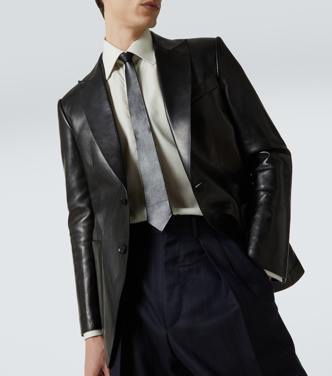 Leather tie | Tom Ford