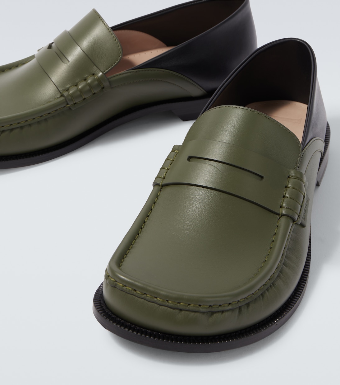 Campo leather penny loafers | Loewe
