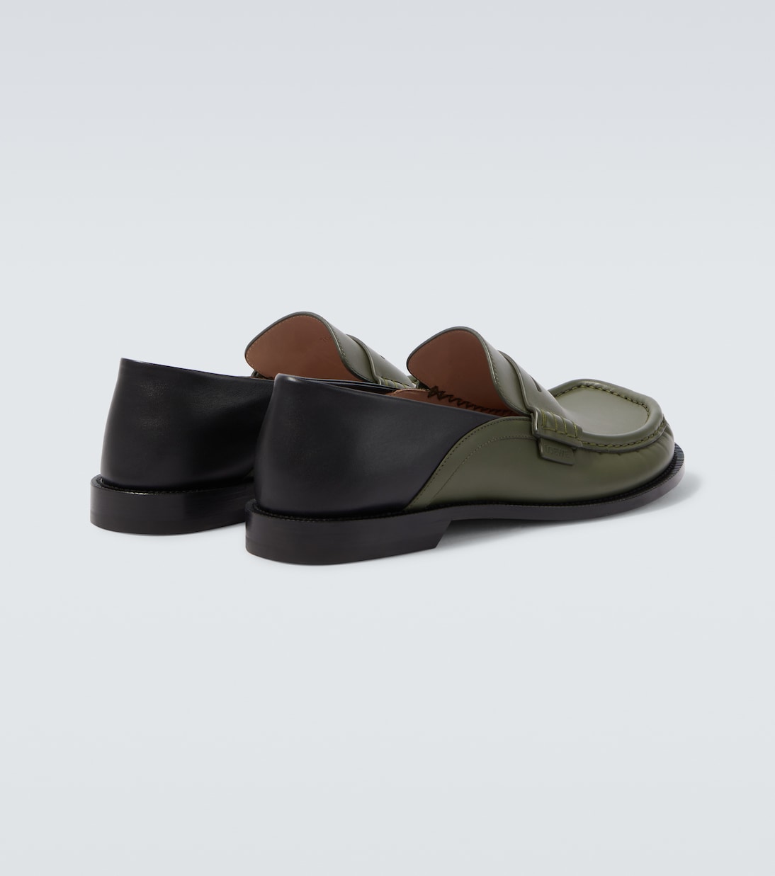 Campo leather penny loafers | Loewe