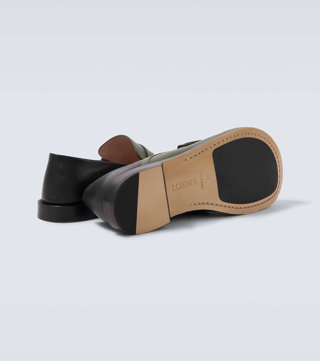 Campo leather penny loafers | Loewe