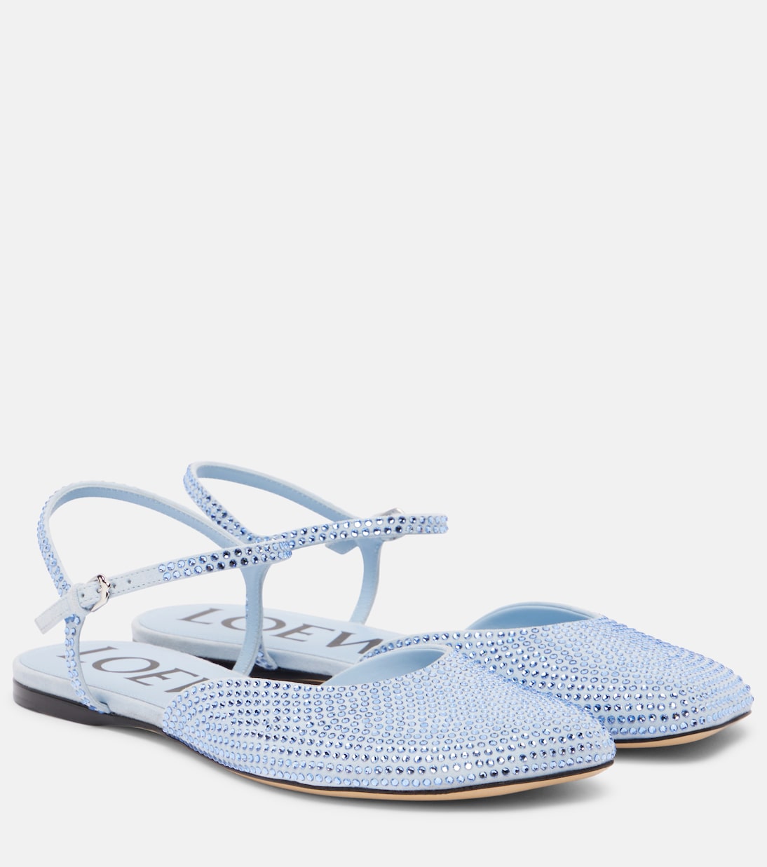 Chaussures plates Toy en daim à ornements  | Loewe