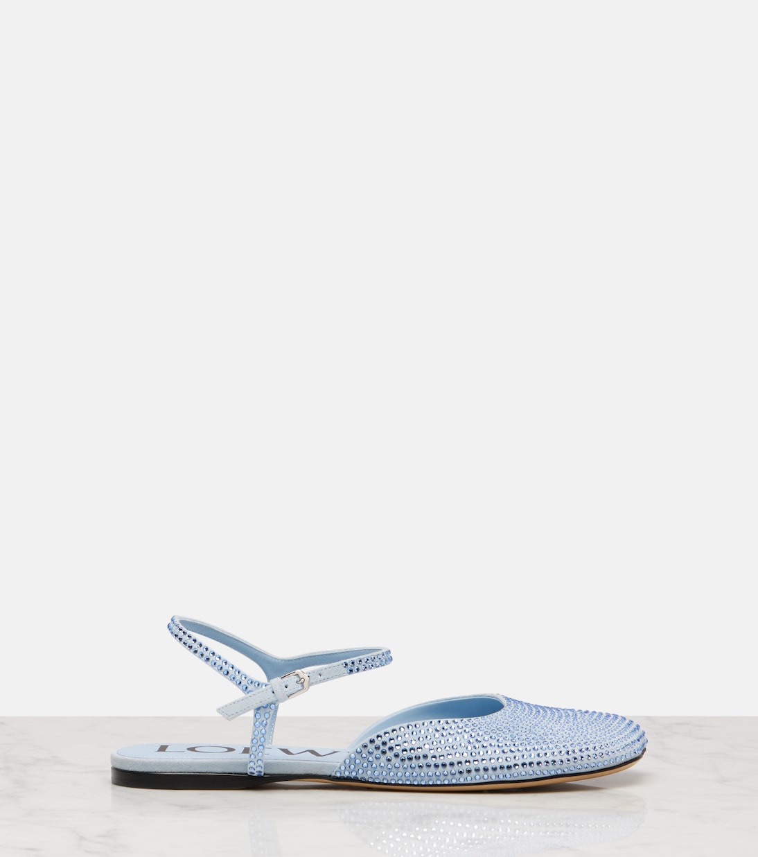 Chaussures plates Toy en daim à ornements  | Loewe