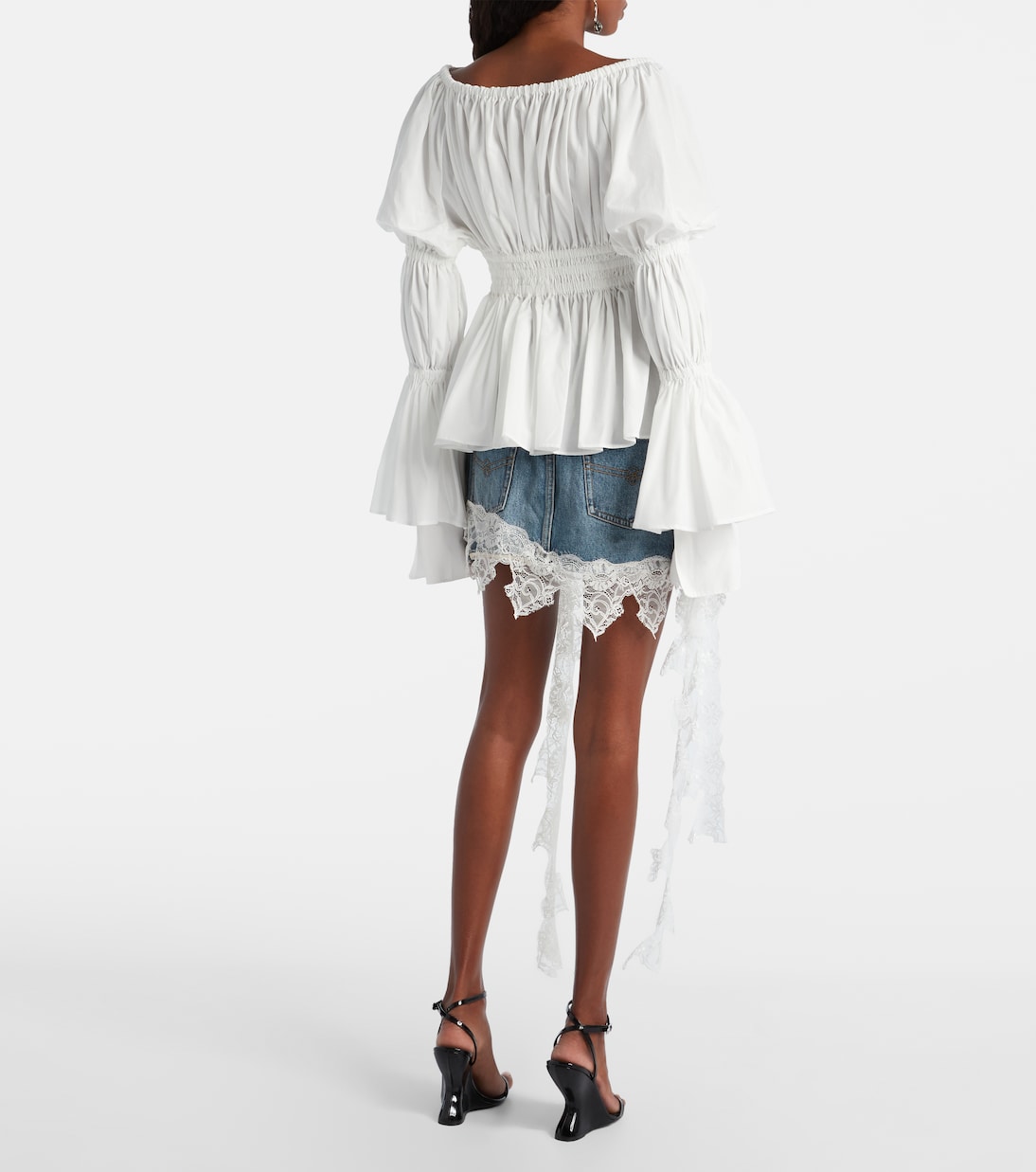 컷아웃 탑 | Blumarine