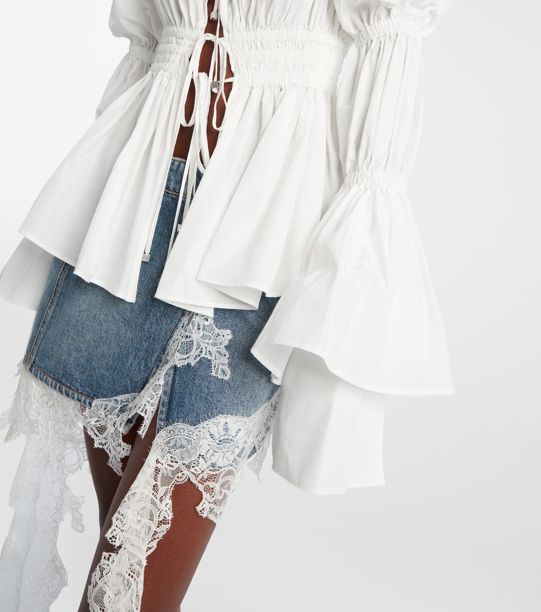 컷아웃 탑 | Blumarine