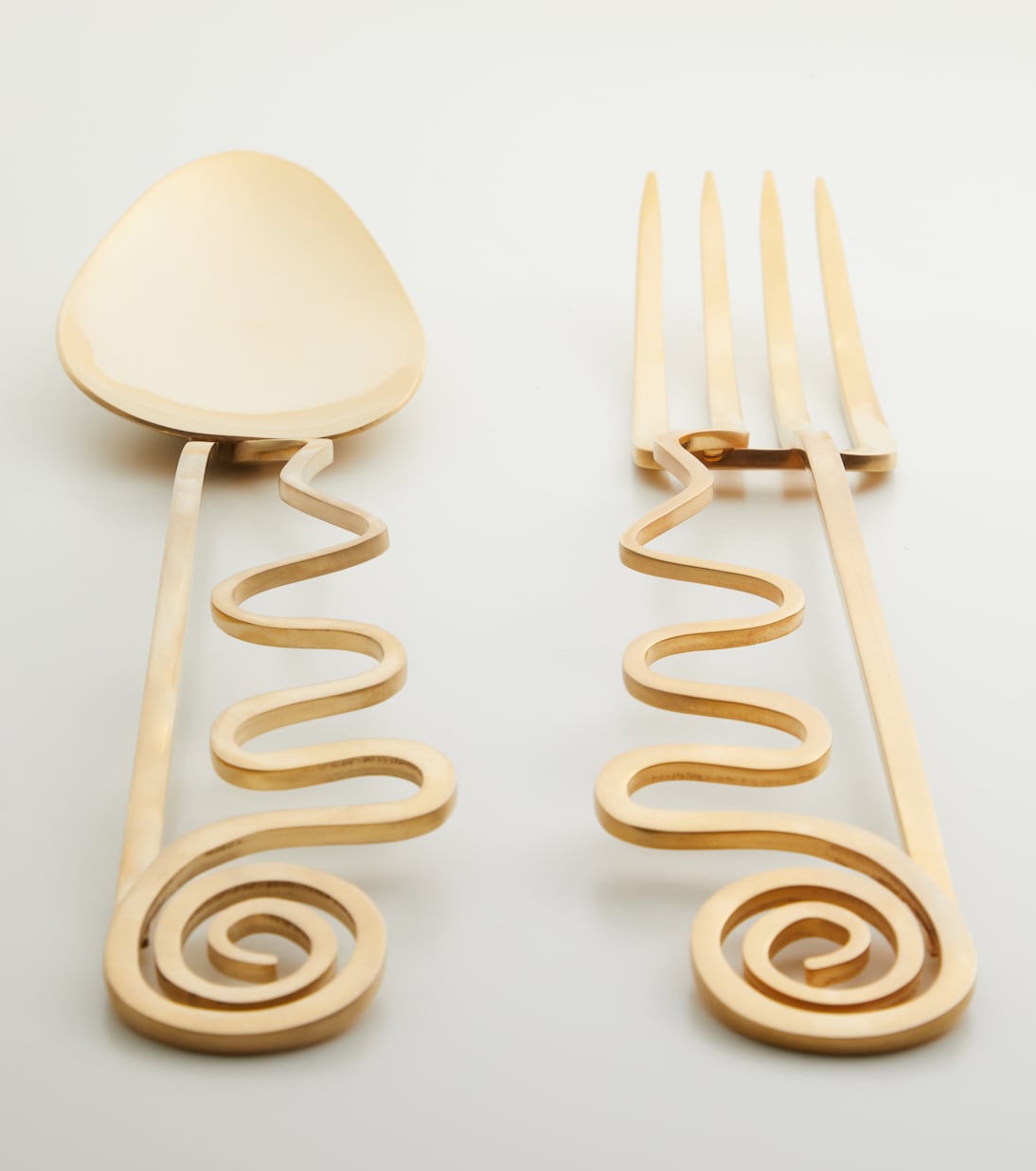 Spirale 2-piece flatware set | L'Objet