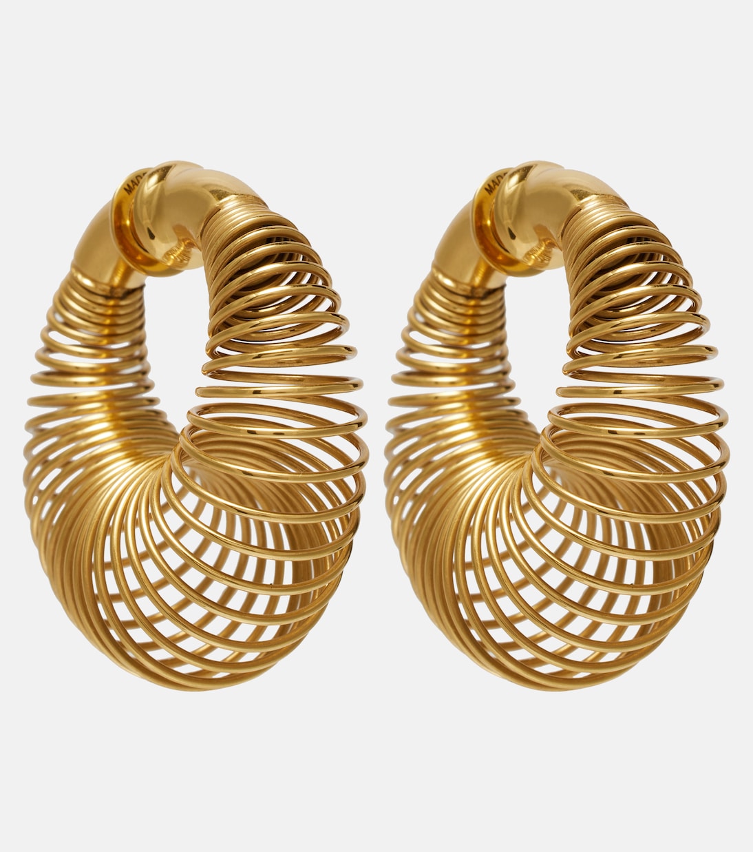 Spiral hoop earrings | Alaïa