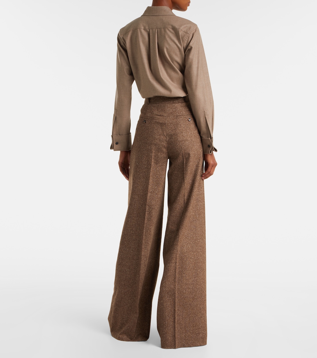 Weite Hose Brava aus einem Wollgemisch | Max Mara