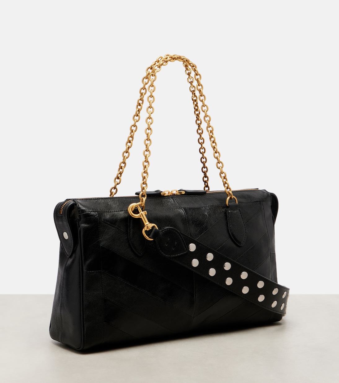Tote Bag Growl Medium aus Leder | Valentino Garavani