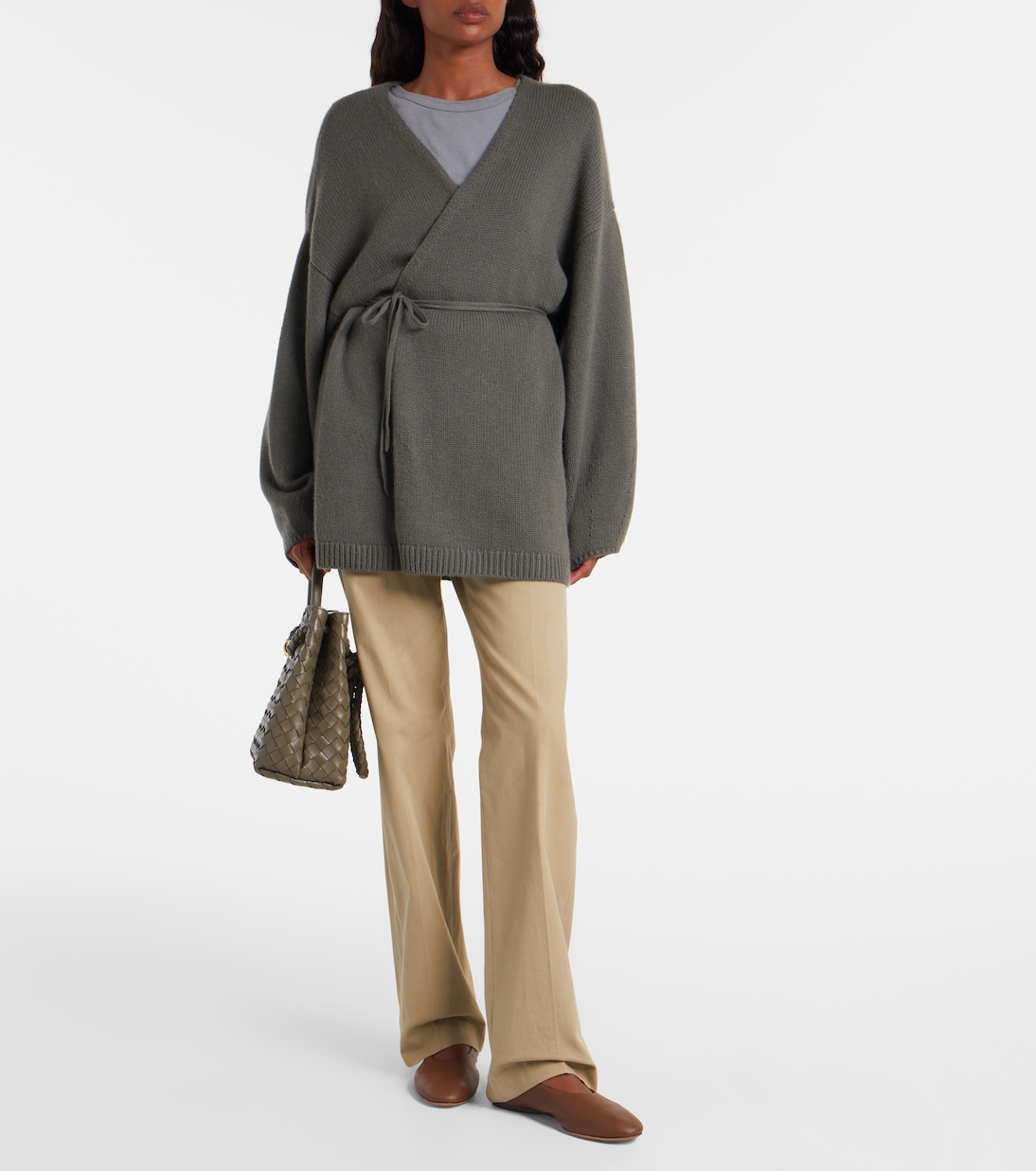 Laurina cashmere wrap cardigan | Lisa Yang