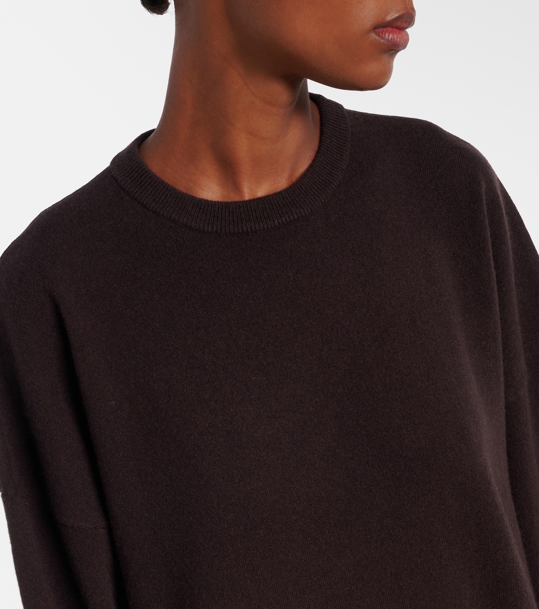 N°106 Weird Short cashmere-blend midi dress | Extreme Cashmere