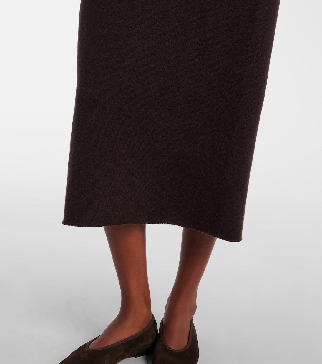 N°106 Weird Short cashmere-blend midi dress | Extreme Cashmere