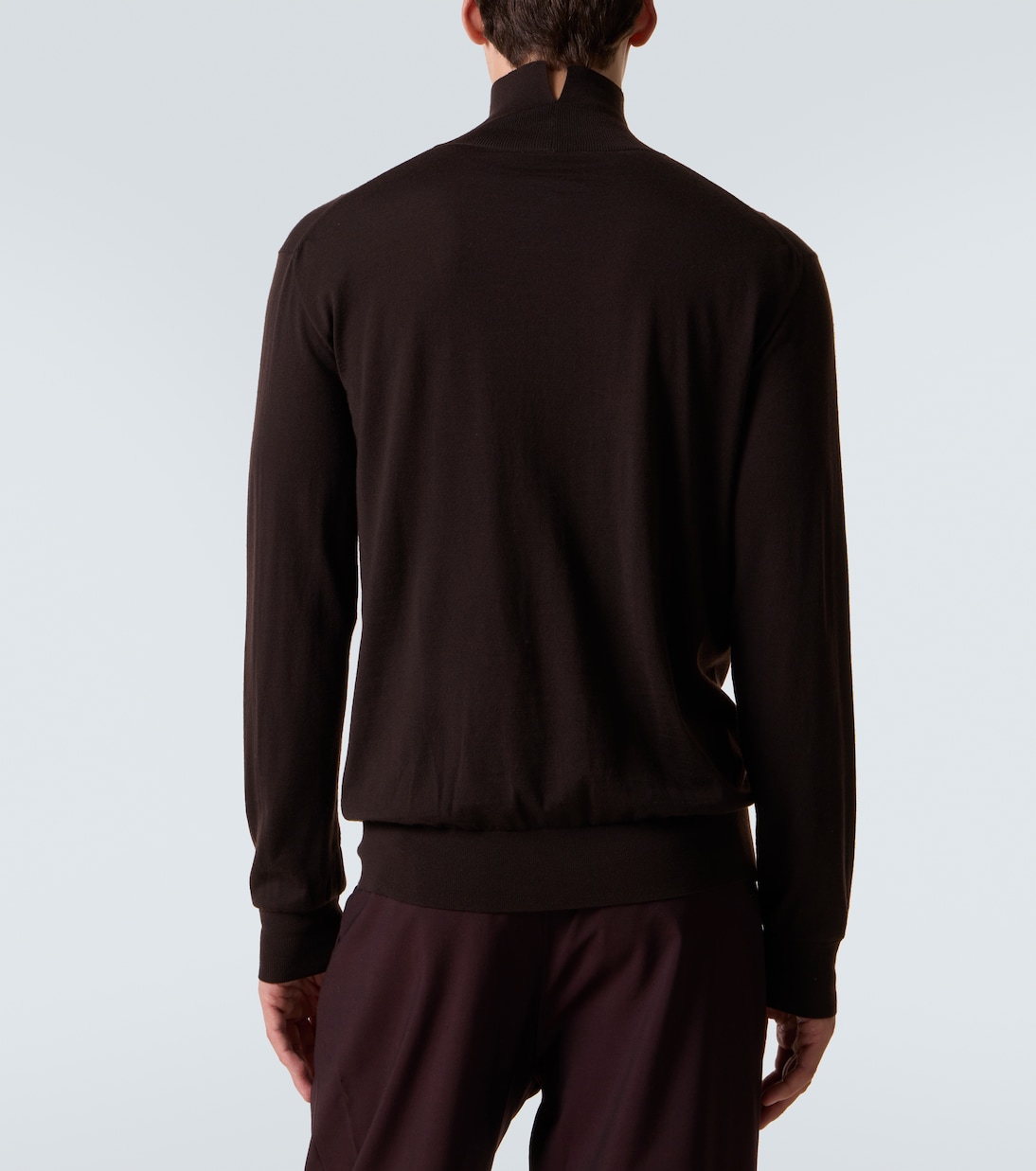 Ash wool turtleneck sweater | Calvin Klein Collection