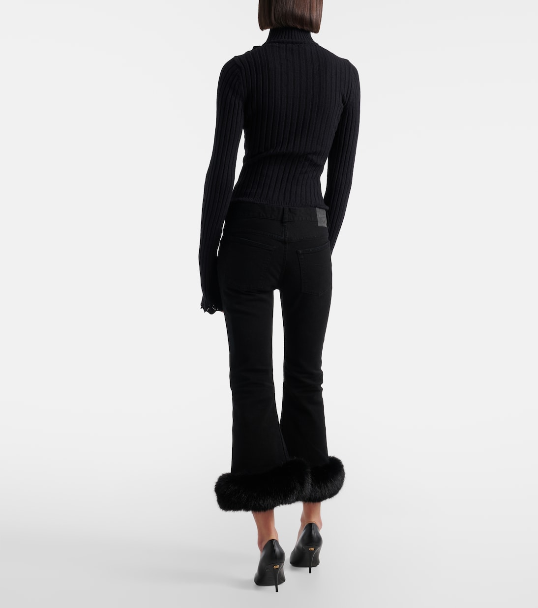 Low-rise capri jeans | Balenciaga