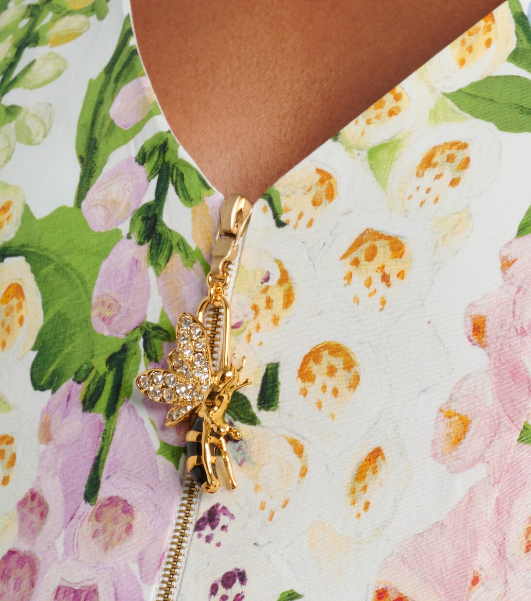 Floral poplin cocktail dress | Oscar de la Renta