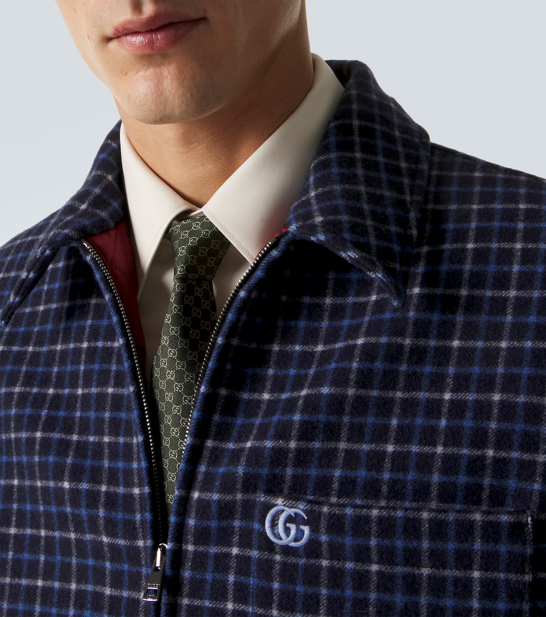 Krawatte GG aus Seiden-Jacquard | Gucci