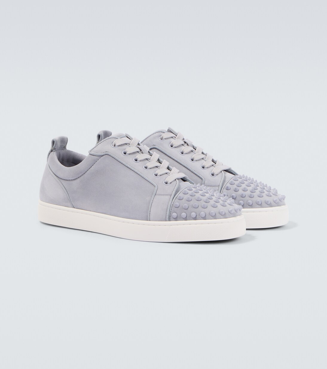 حذاء سنيكرز Louis من الجلد السويدي مع تزيين | Christian Louboutin